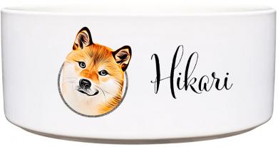handgefertigtes Hundezubehör für Shiba Inus • Hundenapf • Leckerlidose •  Leinenparkplatz • Tassen