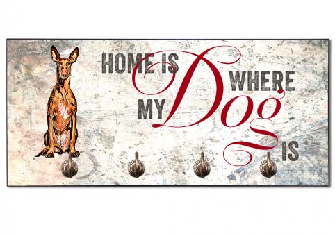 Hundegarderobe HOME IS WHERE MY DOG IS (Podenco) 