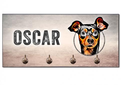 Hundegarderobe ZWERGPINSCHER (Cartoon) ❤︎ personalisiert ❤︎ 